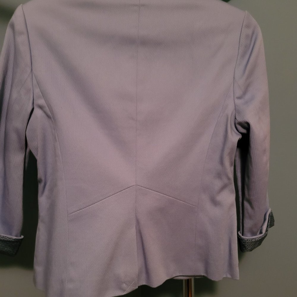 The Limited.  Light Blue/Periwinkle Blazer.  Size M. - Picture 4 of 6